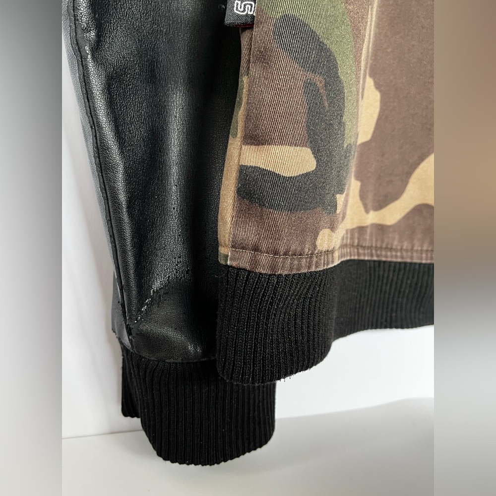 Vans Camouflage and Black Varsity Jacket - Picture 10 of 12